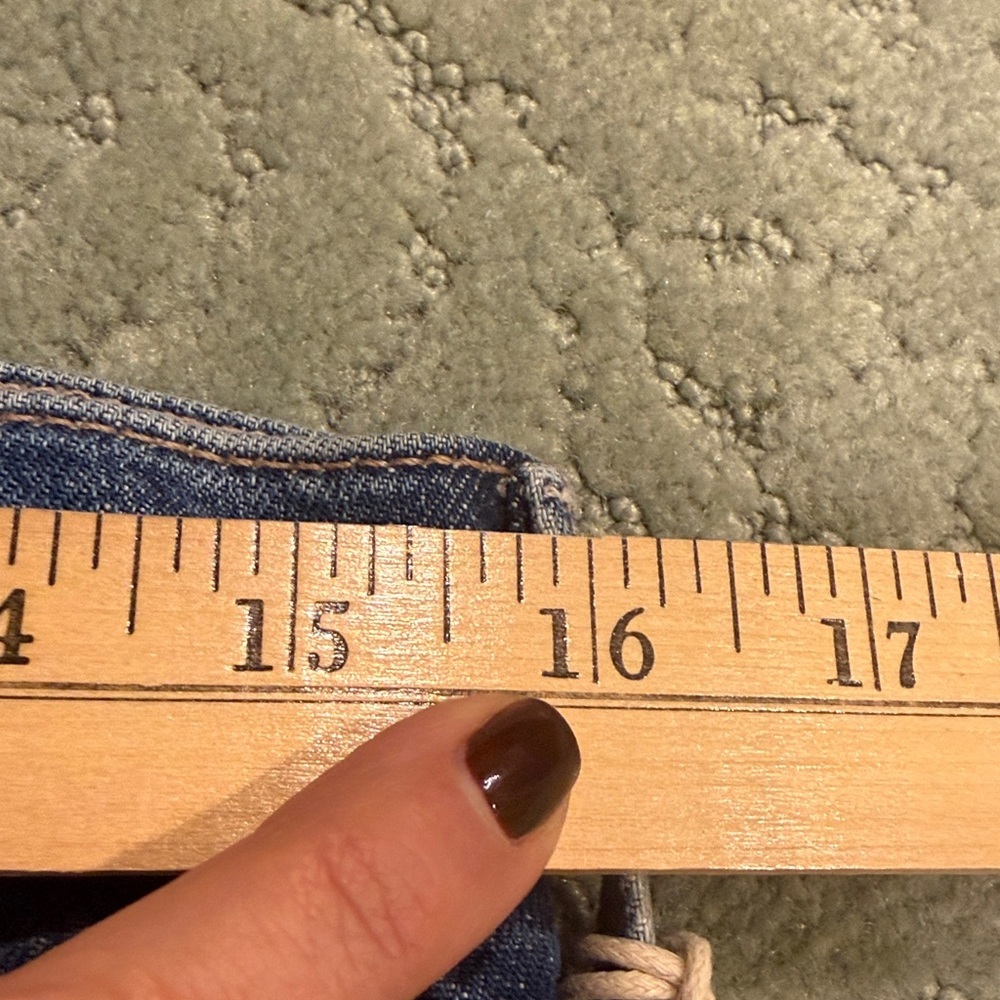 NEW MOTHER twister sneak jean in Local Charm high waisted wide leg NWT size 31 - Picture 12 of 14
